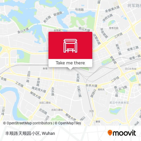 丰顺路天顺园小区 map