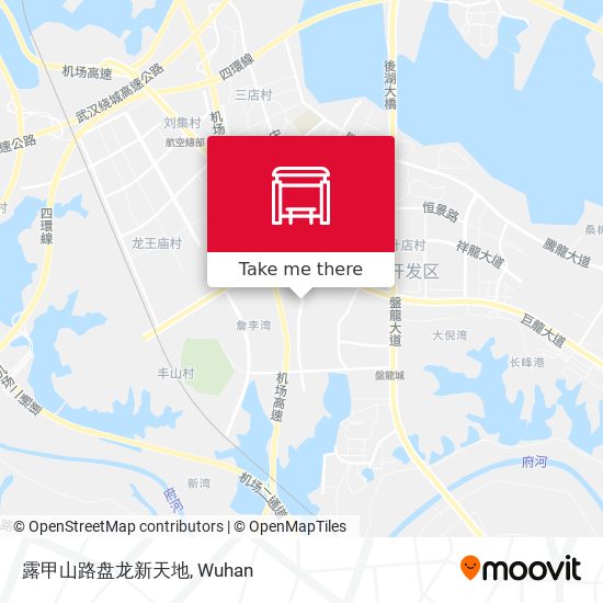露甲山路盘龙新天地 map