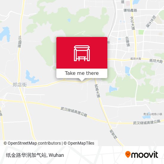 纸金路华润加气站 map