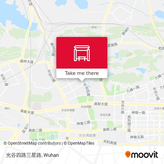 光谷四路三星路 map