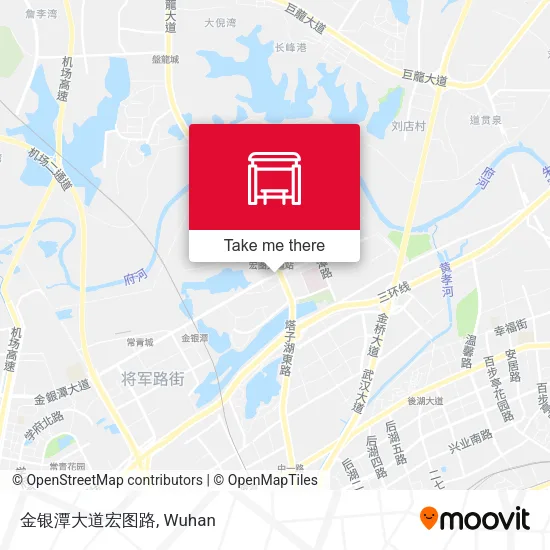 金银潭大道宏图路 map