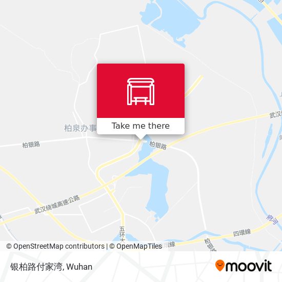 银柏路付家湾 map