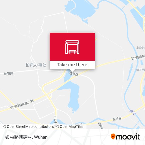 银柏路新建村 map