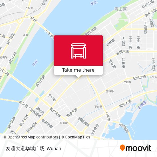 友谊大道华城广场 map