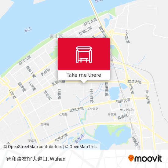 智和路友谊大道口 map