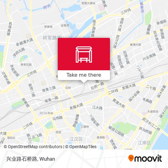 兴业路石桥路 map