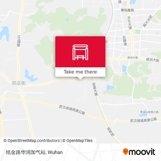 纸金路华润加气站 map