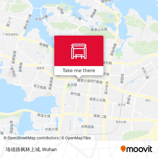 珞雄路枫林上城 map