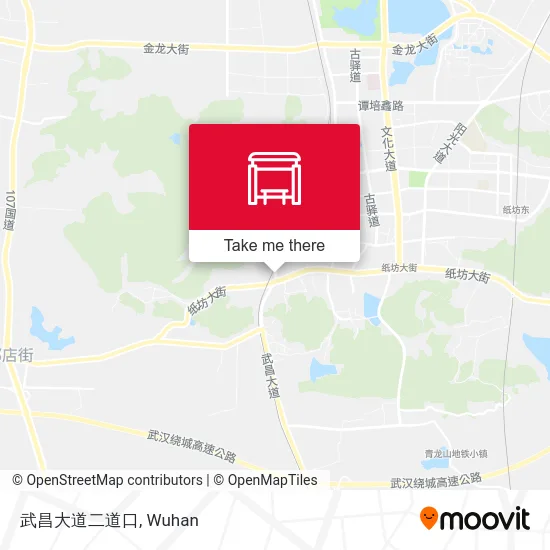 武昌大道二道口 map
