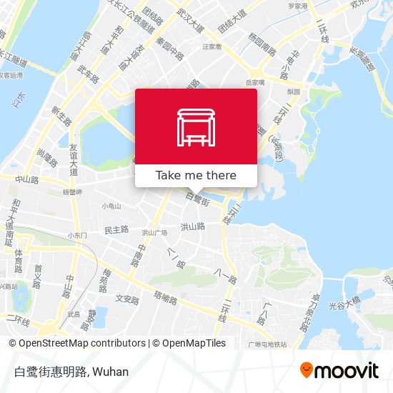 白鹭街惠明路 map