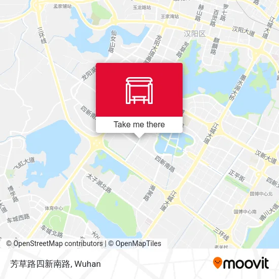 芳草路四新南路 map