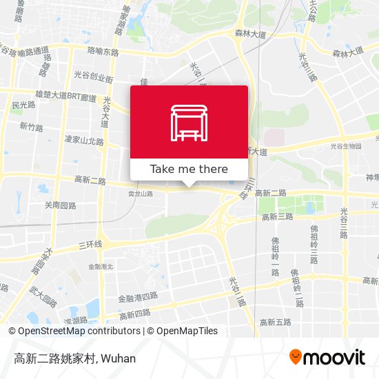 高新二路姚家村 map