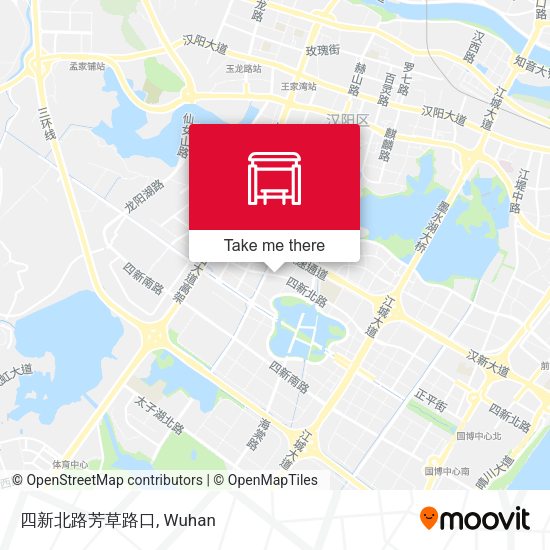四新北路芳草路口 map