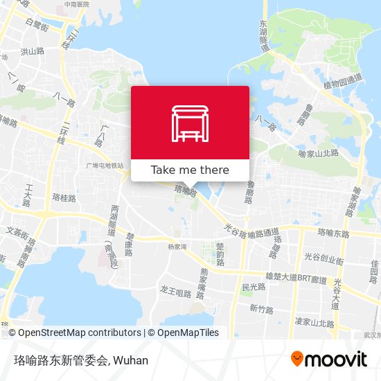 珞喻路东新管委会 map
