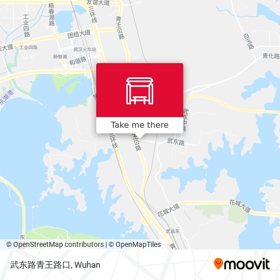 武东路青王路口 map