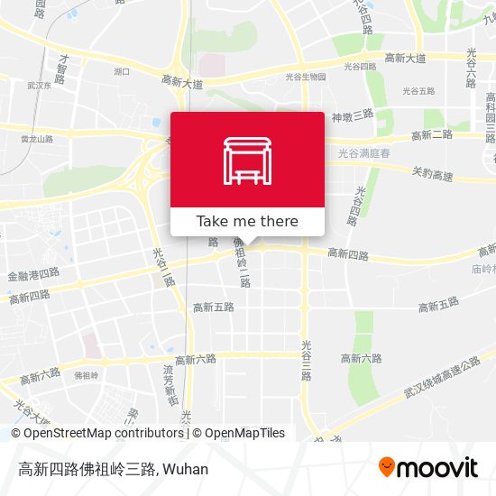 高新四路佛祖岭三路 map