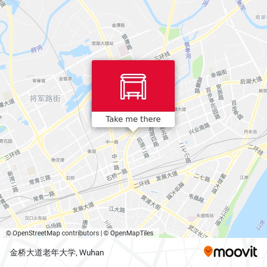 金桥大道老年大学 map