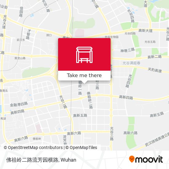 佛祖岭二路流芳园横路 map