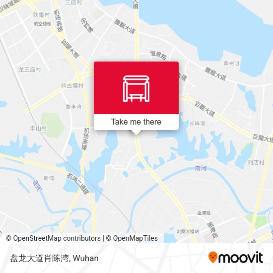 盘龙大道肖陈湾 map