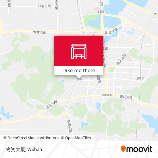 物资大厦 map