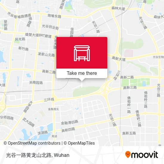 光谷一路黄龙山北路 map