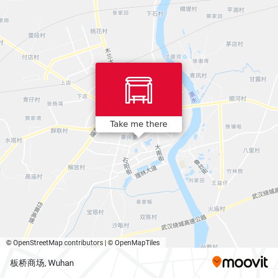 板桥商场 map