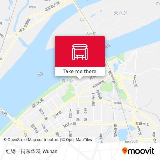 红钢一街东华园 map