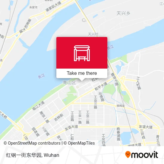 红钢一街东华园 map
