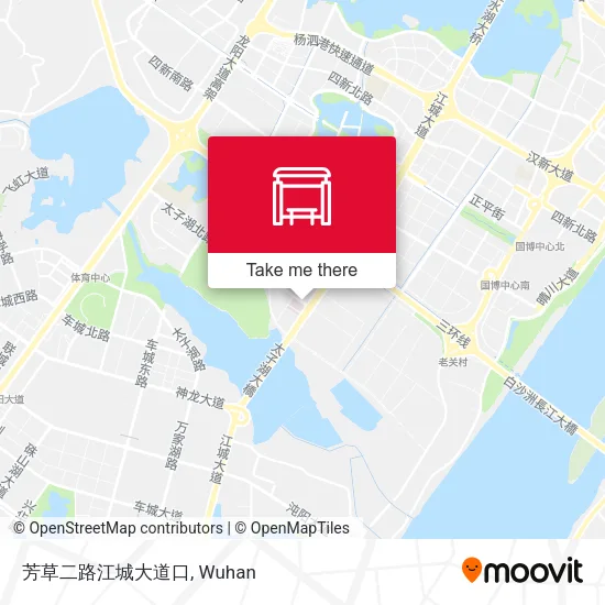 芳草二路江城大道口 map