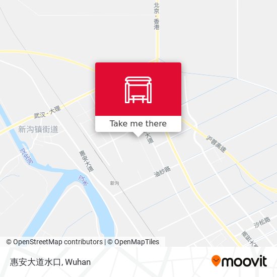 惠安大道水口 map