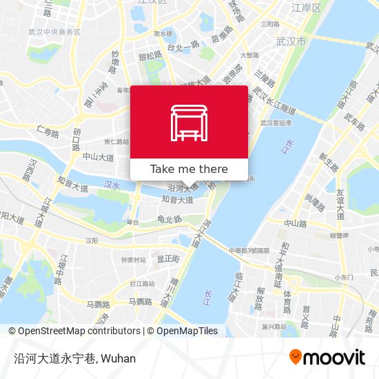 沿河大道永宁巷 map