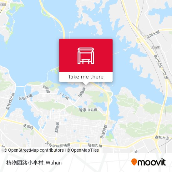 植物园路小李村 map