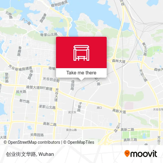 创业街文华路 map