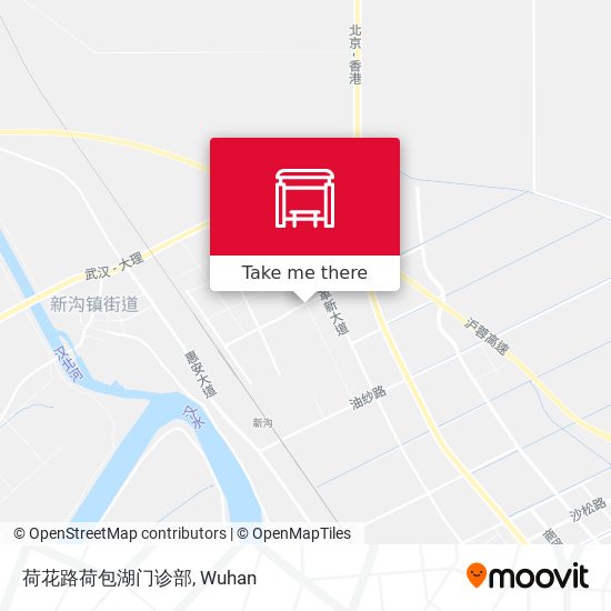 荷花路荷包湖门诊部 map