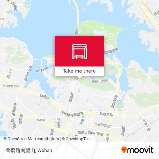 鲁磨路南望山 map