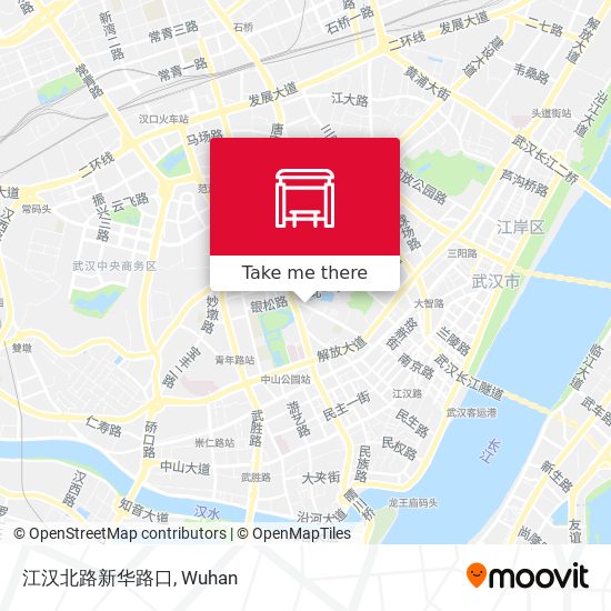 江汉北路新华路口 map
