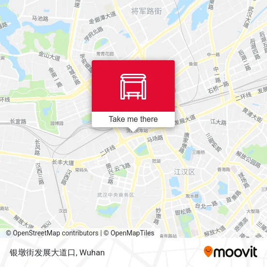 银墩街发展大道口 map