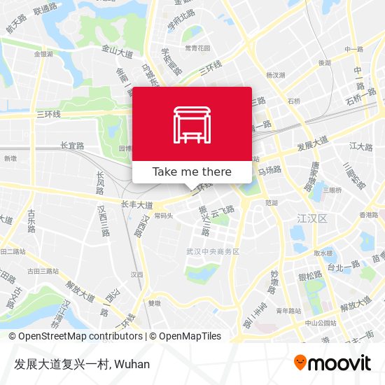 发展大道复兴一村 map