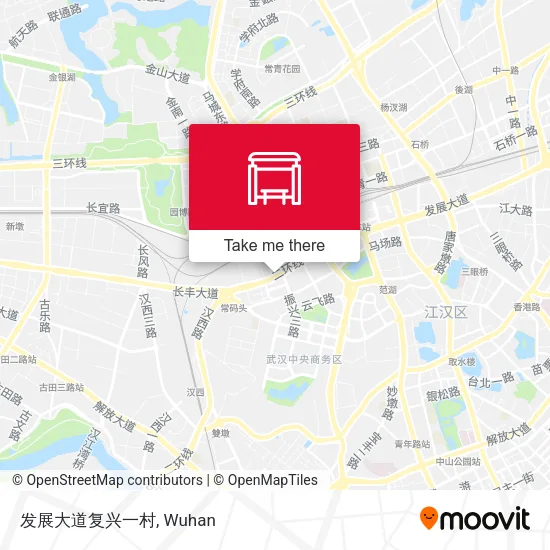 发展大道复兴一村 map