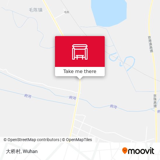 大桥村 map