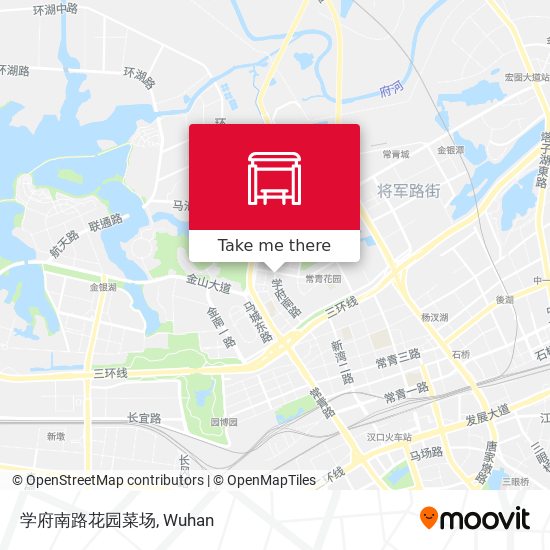 学府南路花园菜场 map