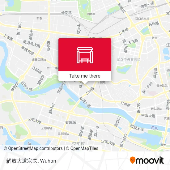 解放大道宗关 map