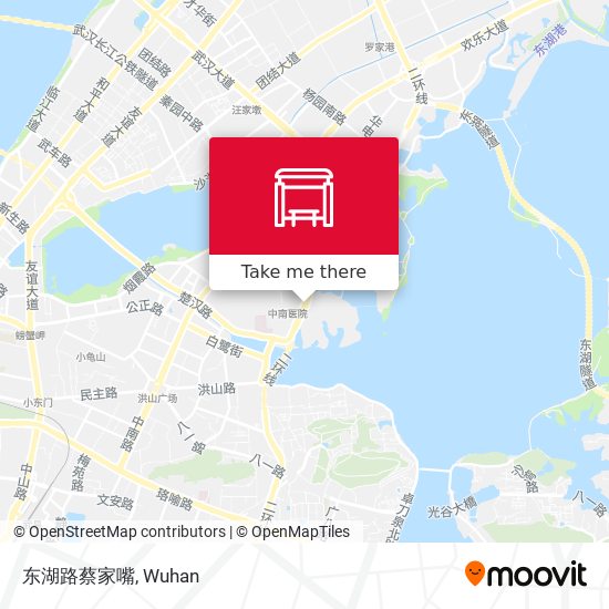 东湖路蔡家嘴 map