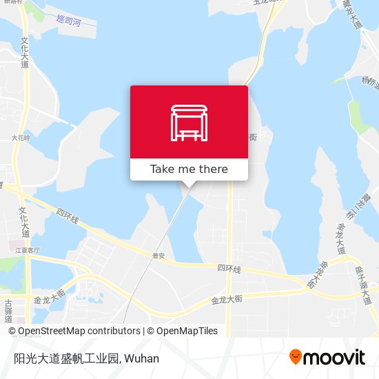 阳光大道盛帆工业园 map