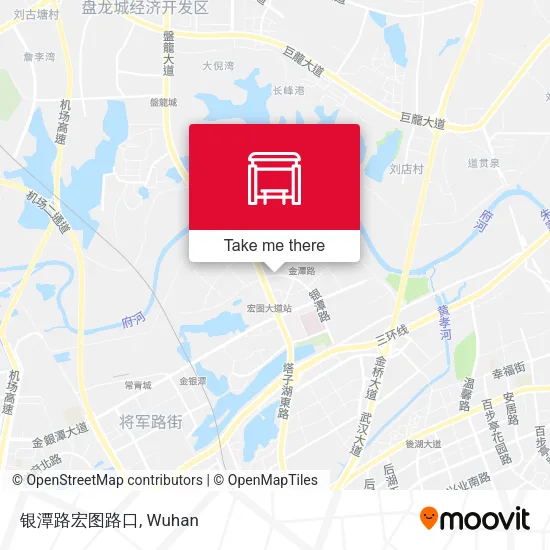 银潭路宏图路口 map