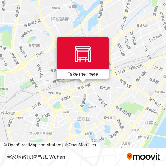 唐家墩路顶绣晶城 map