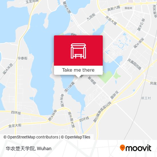 华农楚天学院 map