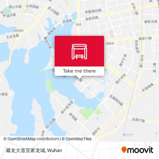 藏龙大道宜家龙城 map