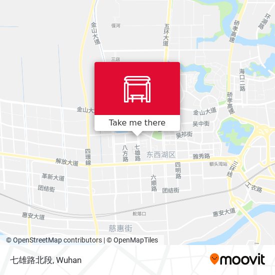 七雄路北段 map