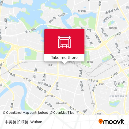 丰美路长顺路 map